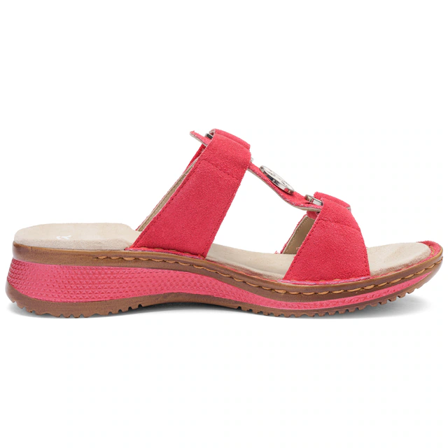 Ara Pantolette »HAWAII« , Keilabsatz, Sommerschuh, Schlupfschuh mit Schmuckelement