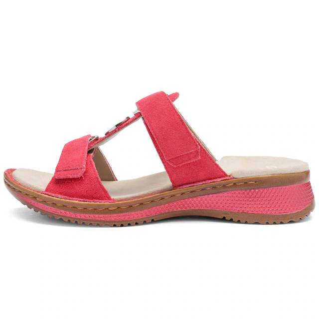 Ara Pantolette »HAWAII« , Keilabsatz, Sommerschuh, Schlupfschuh mit Schmuckelement