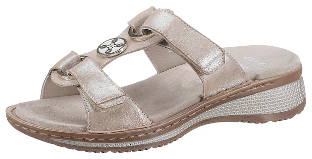 Ara Pantolette »HAWAII« , Keilabsatz, Sommerschuh, Schlupfschuh mit Schmuckelement