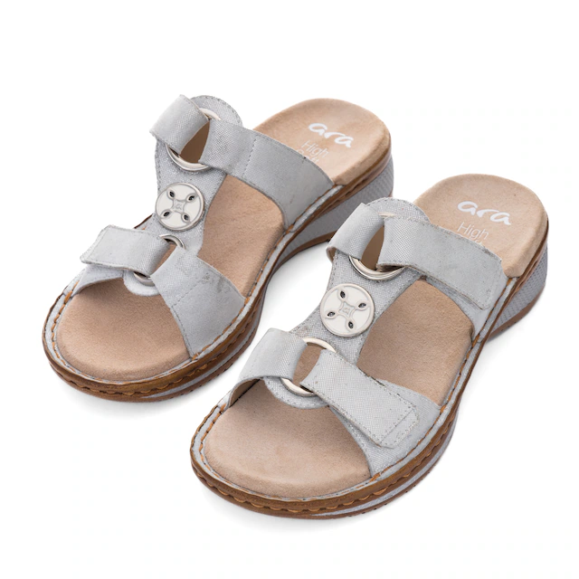 Ara Pantolette »HAWAII« , Keilabsatz, Sommerschuh, Schlupfschuh mit Schmuckelement