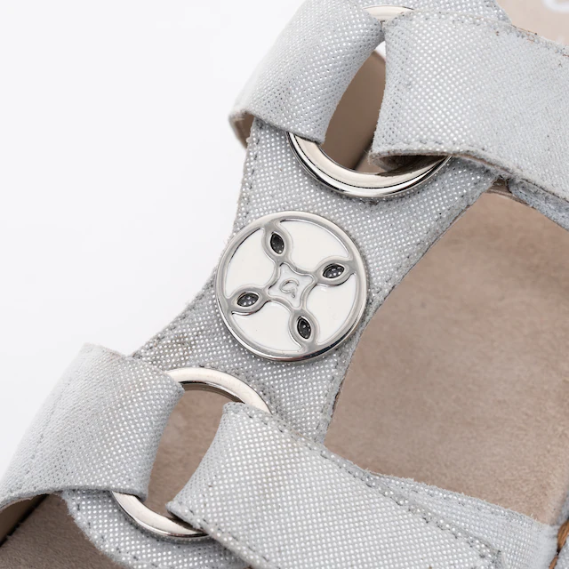 Ara Pantolette »HAWAII« , Keilabsatz, Sommerschuh, Schlupfschuh mit Schmuckelement