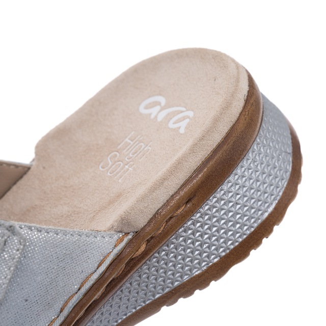Ara Pantolette »HAWAII« , Keilabsatz, Sommerschuh, Schlupfschuh mit Schmuckelement