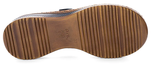 Ara Pantolette »HAWAII« , Keilabsatz, Sommerschuh, Schlupfschuh mit Schmuckelement