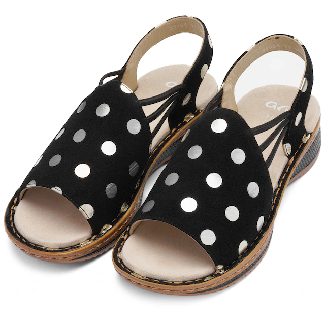 Ara Riemchensandale »HAWAII« , Sommerschuh, Sandalette, Keilabsatz, mit Stretch-Bänder, G-Weite