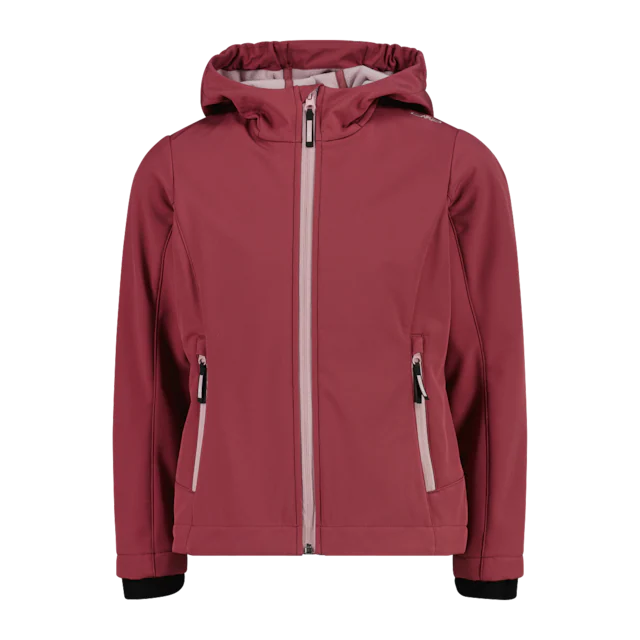 CMP Softshelljacke »KID G SOFTSHELL JACKET« mit Kapuze für Kinder, mit Kapuze, atmungsaktiv, wasserabweisend, windabweisend