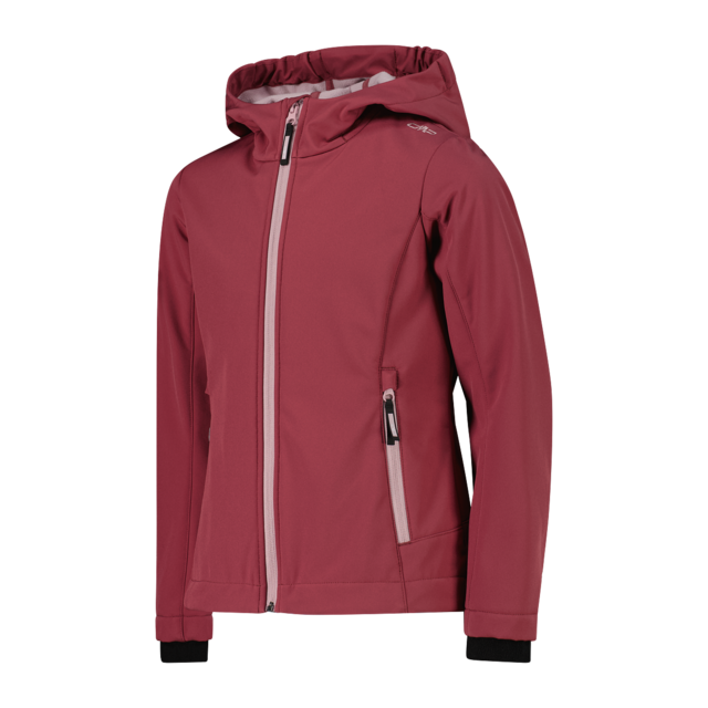 CMP Softshelljacke »KID G SOFTSHELL JACKET« mit Kapuze für Kinder, mit Kapuze, atmungsaktiv, wasserabweisend, windabweisend