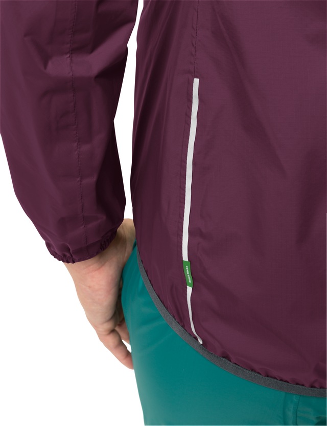 VAUDE Regenjacke »Women's Drop Jacket III« sportlicher Stil, wasserdicht mit 10000 mm Wassersäule, atmungsaktiv