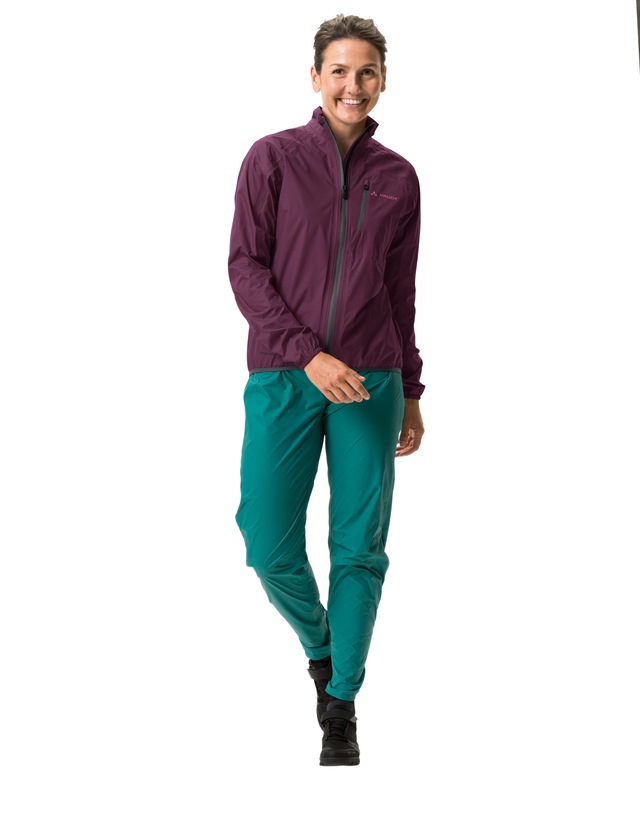 VAUDE Regenjacke »Women's Drop Jacket III« sportlicher Stil, wasserdicht mit 10000 mm Wassersäule, atmungsaktiv
