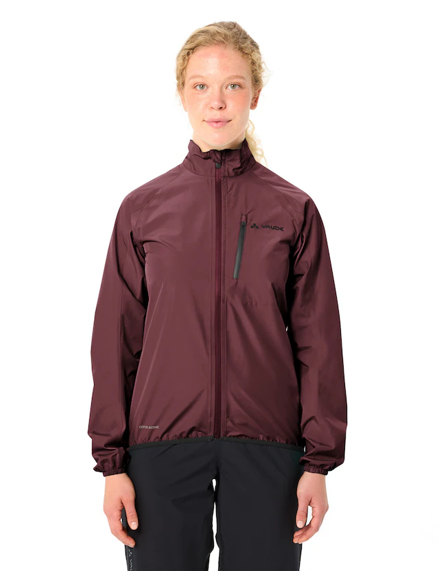 VAUDE Regenjacke »Women's Drop Jacket III« sportlicher Stil, wasserdicht mit 10000 mm Wassersäule, atmungsaktiv