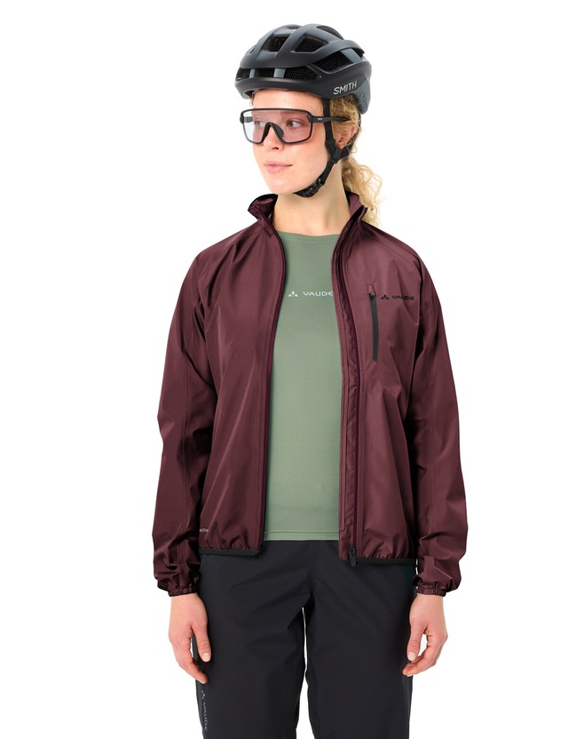 VAUDE Regenjacke »Women's Drop Jacket III« sportlicher Stil, wasserdicht mit 10000 mm Wassersäule, atmungsaktiv