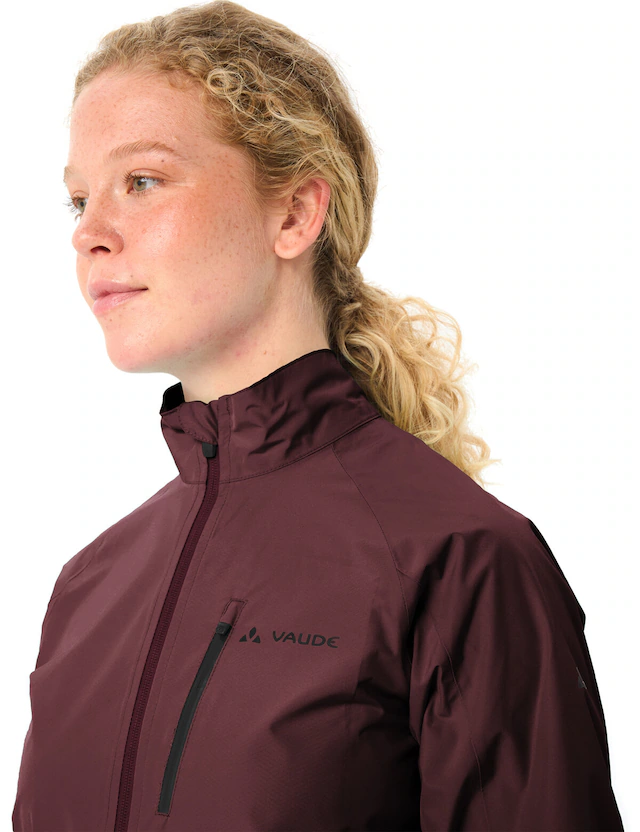 VAUDE Regenjacke »Women's Drop Jacket III« sportlicher Stil, wasserdicht mit 10000 mm Wassersäule, atmungsaktiv
