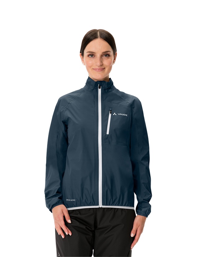 VAUDE Regenjacke »Women's Drop Jacket III« sportlicher Stil, wasserdicht mit 10000 mm Wassersäule, atmungsaktiv