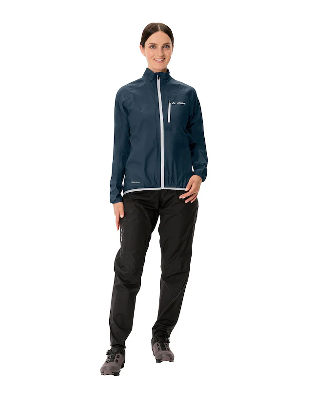 VAUDE Regenjacke »Women's Drop Jacket III« sportlicher Stil, wasserdicht mit 10000 mm Wassersäule, atmungsaktiv