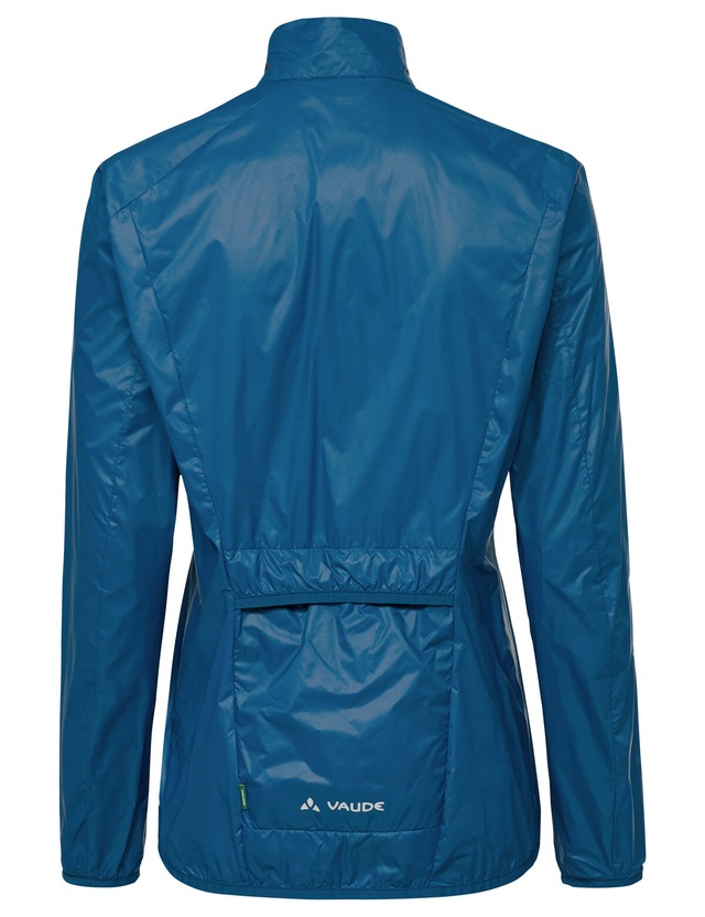 VAUDE Fahrradjacke »Women's Matera Air Jacket« ohne Kapuze mit hochschließendem Kragen, winddicht und wasserabweisend, Slim Fit