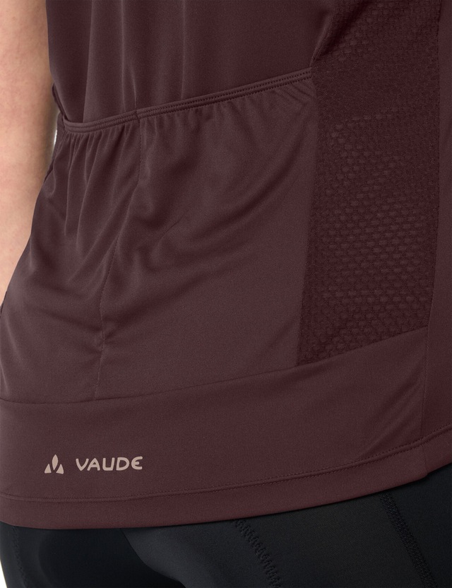 VAUDE Radtrikot »WOMEN'S MATERA FZ TRICOT« für Radsport, mit zwei Rückentaschen, mit Stehkragen, atmungsaktiv
