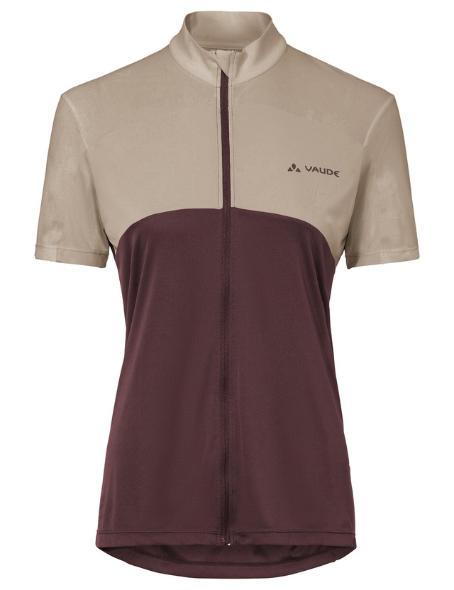 VAUDE Radtrikot »WOMEN'S MATERA FZ TRICOT« für Radsport, mit zwei Rückentaschen, mit Stehkragen, atmungsaktiv