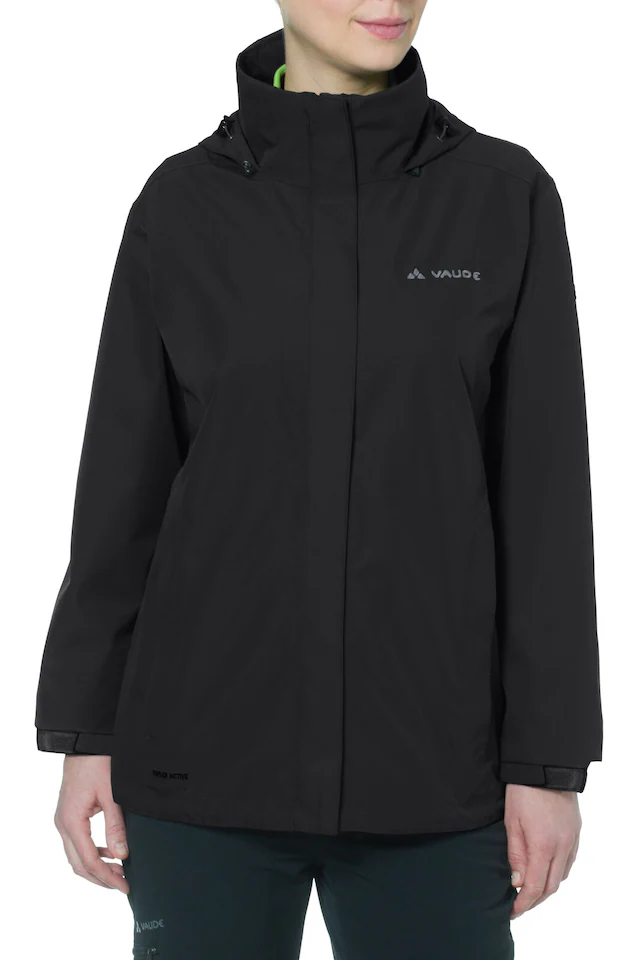 VAUDE Regenjacke »Women's Escape Light Jacket« mit Kapuze für Wandern und Trekking, atmungsaktives Material, wasserdicht