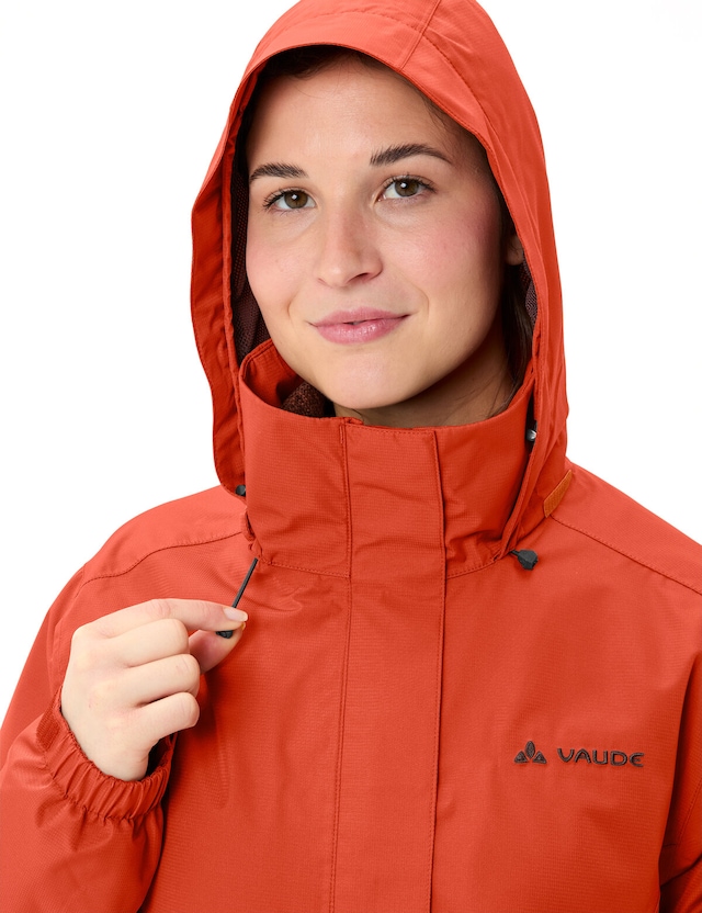 VAUDE Regenjacke »Women's Escape Light Jacket« mit Kapuze für Wandern und Trekking, atmungsaktives Material, wasserdicht