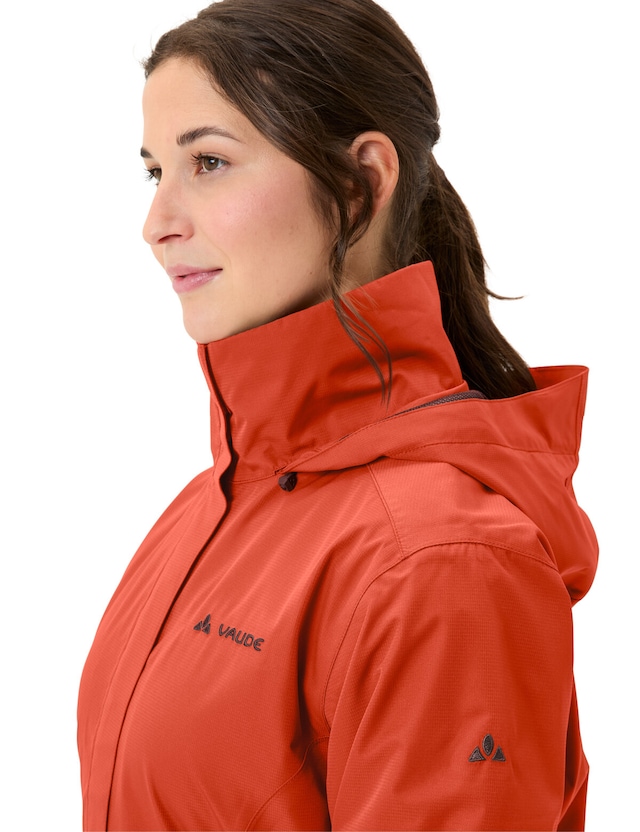 VAUDE Regenjacke »Women's Escape Light Jacket« mit Kapuze für Wandern und Trekking, atmungsaktives Material, wasserdicht