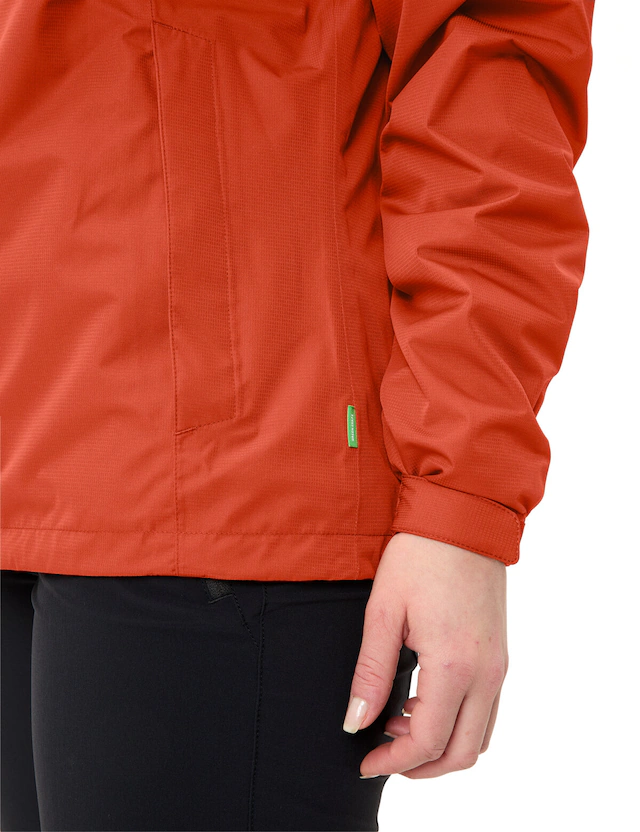 VAUDE Regenjacke »Women's Escape Light Jacket« mit Kapuze für Wandern und Trekking, atmungsaktives Material, wasserdicht