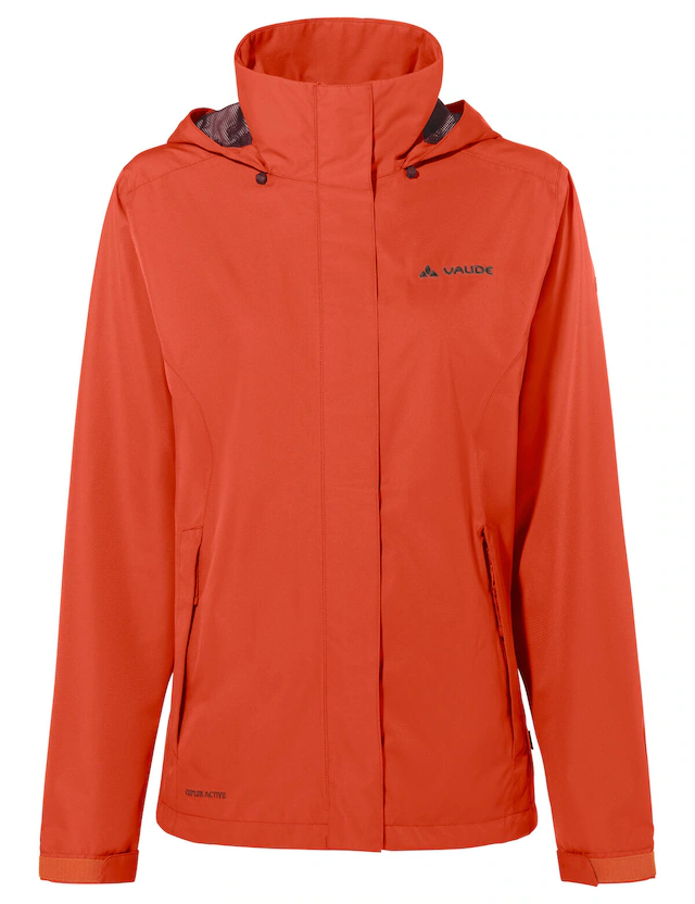 VAUDE Regenjacke »Women's Escape Light Jacket« mit Kapuze für Wandern und Trekking, atmungsaktives Material, wasserdicht