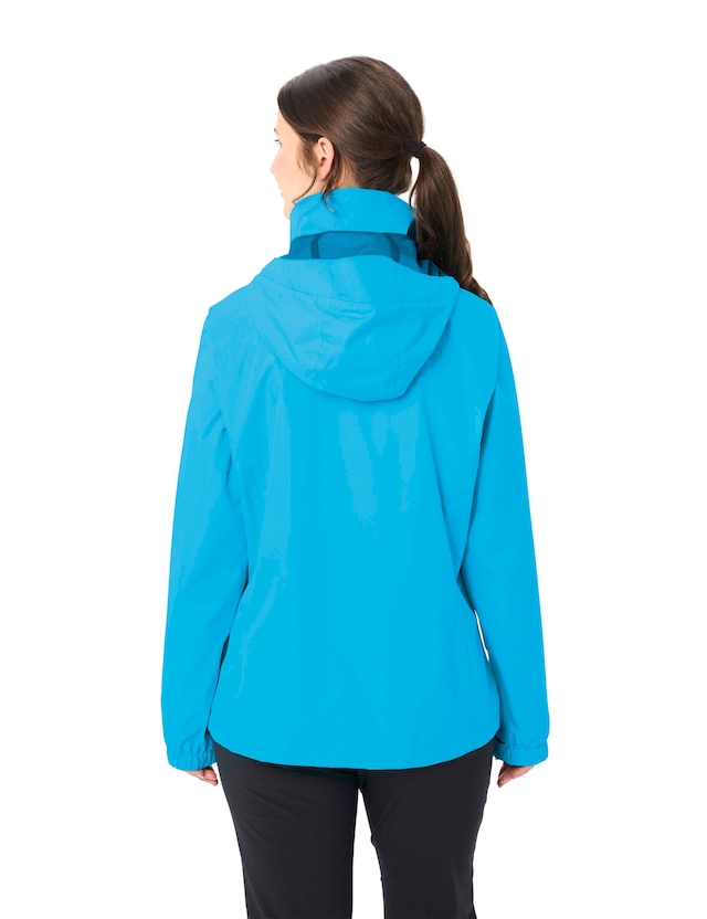 VAUDE Regenjacke »Women's Escape Light Jacket« mit Kapuze für Wandern und Trekking, atmungsaktives Material, wasserdicht