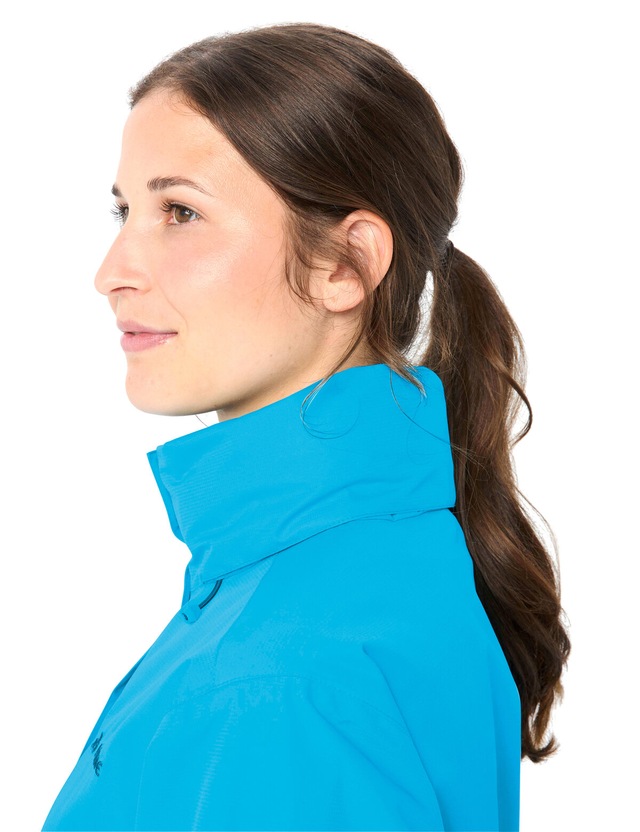 VAUDE Regenjacke »Women's Escape Light Jacket« mit Kapuze für Wandern und Trekking, atmungsaktives Material, wasserdicht