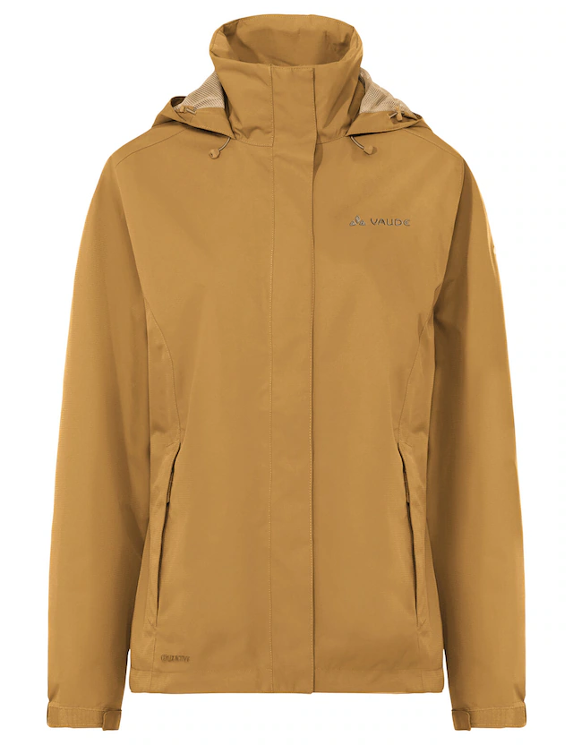 VAUDE Regenjacke »Women's Escape Light Jacket« mit Kapuze für Wandern und Trekking, atmungsaktives Material, wasserdicht