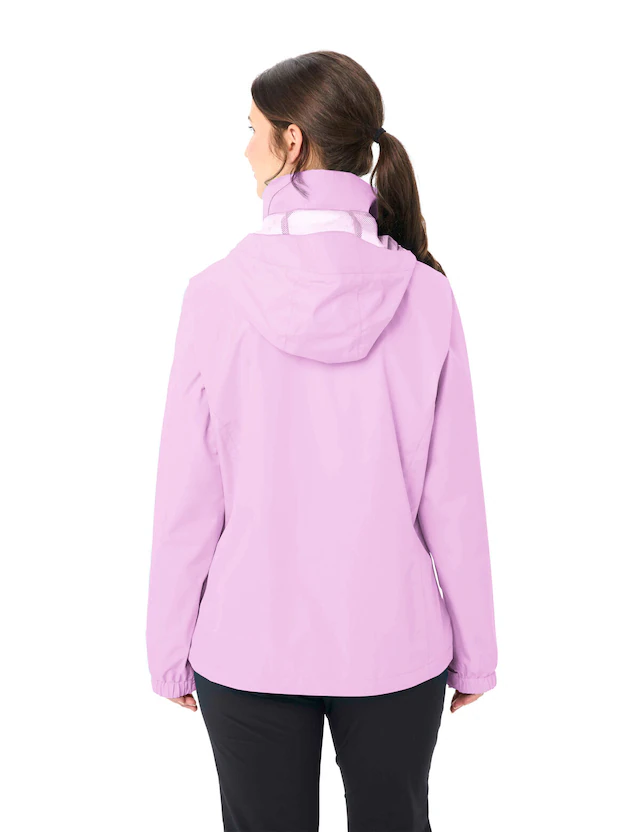 VAUDE Regenjacke »Women's Escape Light Jacket« mit Kapuze für Wandern und Trekking, atmungsaktives Material, wasserdicht