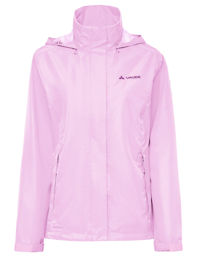 VAUDE Regenjacke »Women's Escape Light Jacket« mit Kapuze für Wandern und Trekking, atmungsaktives Material, wasserdicht