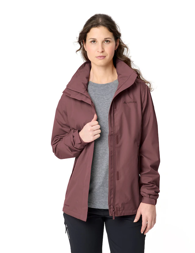 VAUDE Regenjacke »Women's Escape Light Jacket« mit Kapuze für Wandern und Trekking, atmungsaktives Material, wasserdicht