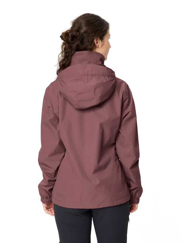 VAUDE Regenjacke »Women's Escape Light Jacket« mit Kapuze für Wandern und Trekking, atmungsaktives Material, wasserdicht