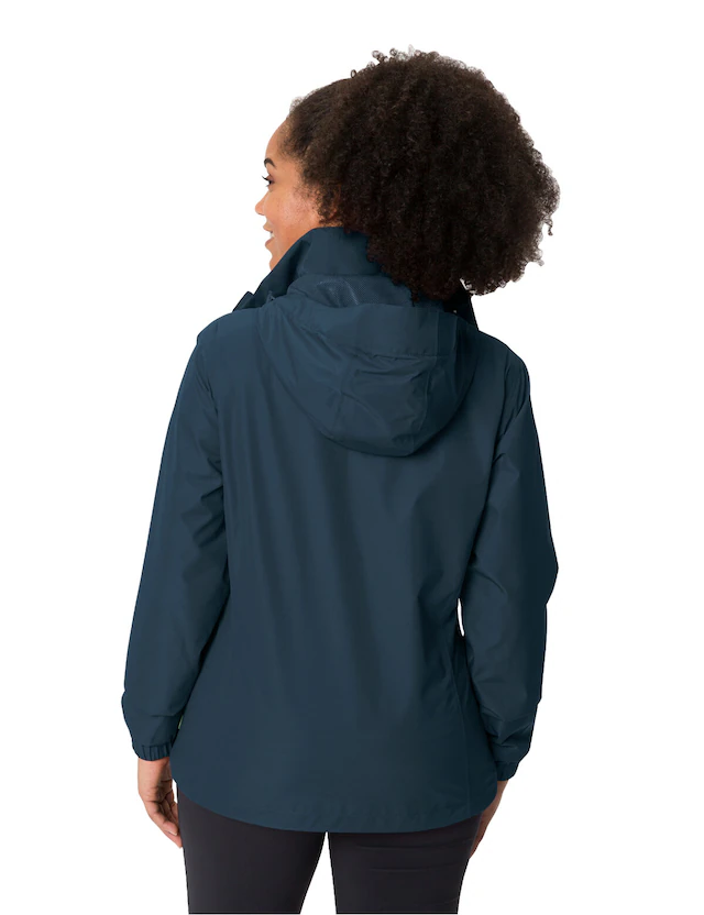 VAUDE Regenjacke »Women's Escape Light Jacket« mit Kapuze für Wandern und Trekking, atmungsaktives Material, wasserdicht