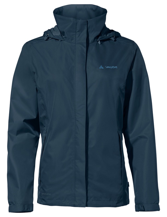 VAUDE Regenjacke »Women's Escape Light Jacket« mit Kapuze für Wandern und Trekking, atmungsaktives Material, wasserdicht