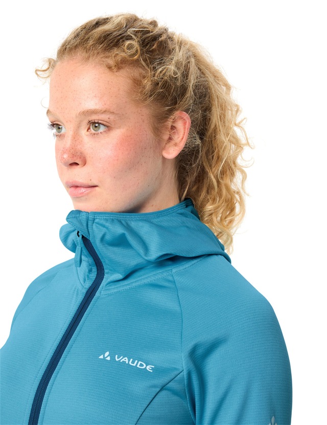 VAUDE Fleecejacke »WOMEN'S TEKOA FLEECE JACKET II« mit Kapuze mit Kapuze, taillenbedeckte Länge
