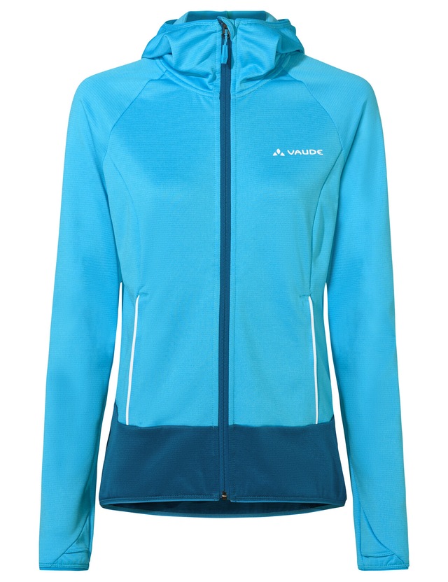 VAUDE Fleecejacke »WOMEN'S TEKOA FLEECE JACKET II« mit Kapuze mit Kapuze, taillenbedeckte Länge