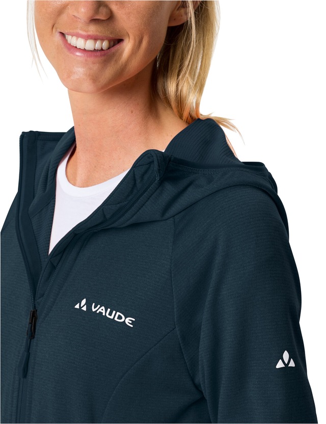 VAUDE Fleecejacke »WOMEN'S TEKOA FLEECE JACKET II« mit Kapuze mit Kapuze, taillenbedeckte Länge