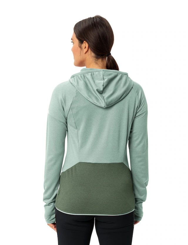 VAUDE Fleecejacke »WOMEN'S TEKOA FLEECE JACKET II« mit Kapuze mit Kapuze, taillenbedeckte Länge