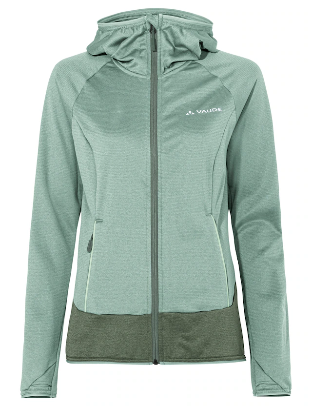 VAUDE Fleecejacke »WOMEN'S TEKOA FLEECE JACKET II« mit Kapuze mit Kapuze, taillenbedeckte Länge