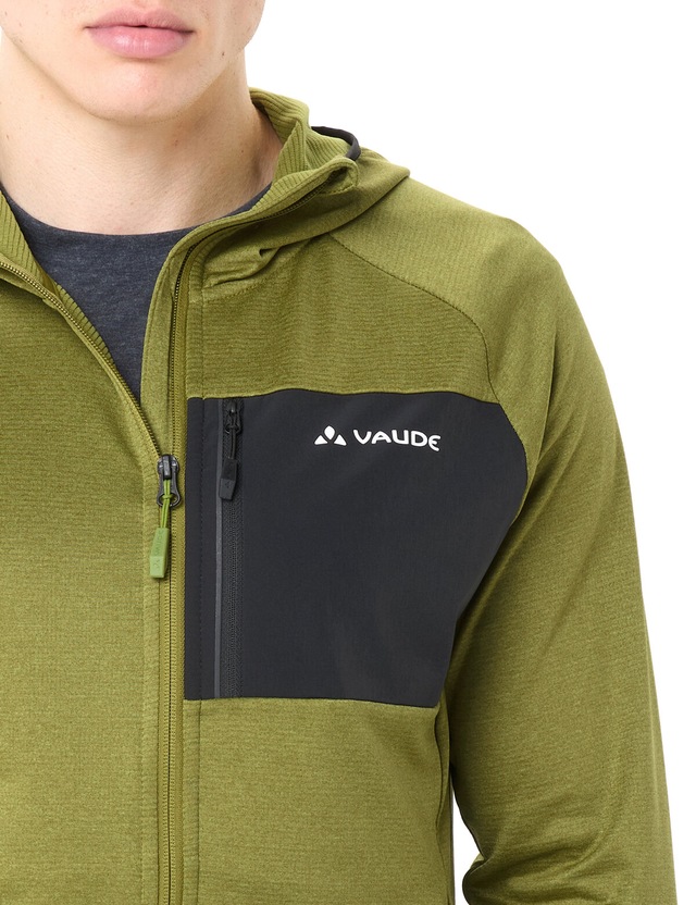 VAUDE Fleecejacke »MEN'S TEKOA FLEECE JACKET II« mit Kapuze mit Kapuze, atmungsaktiv, schnell trocknend, Slim Fit