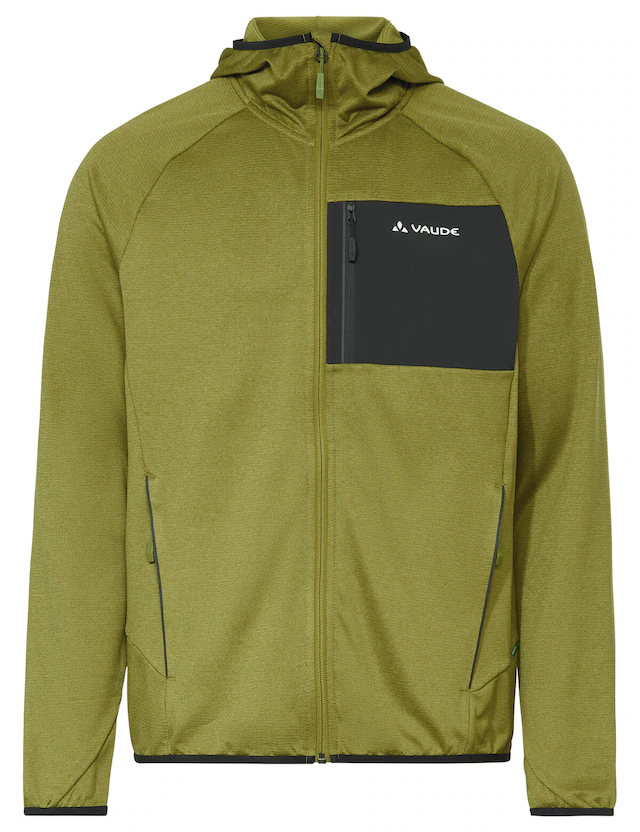 VAUDE Fleecejacke »MEN'S TEKOA FLEECE JACKET II« mit Kapuze mit Kapuze, atmungsaktiv, schnell trocknend, Slim Fit