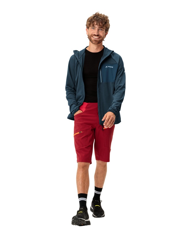 VAUDE Fleecejacke »MEN'S TEKOA FLEECE JACKET II« mit Kapuze mit Kapuze, atmungsaktiv, schnell trocknend, Slim Fit