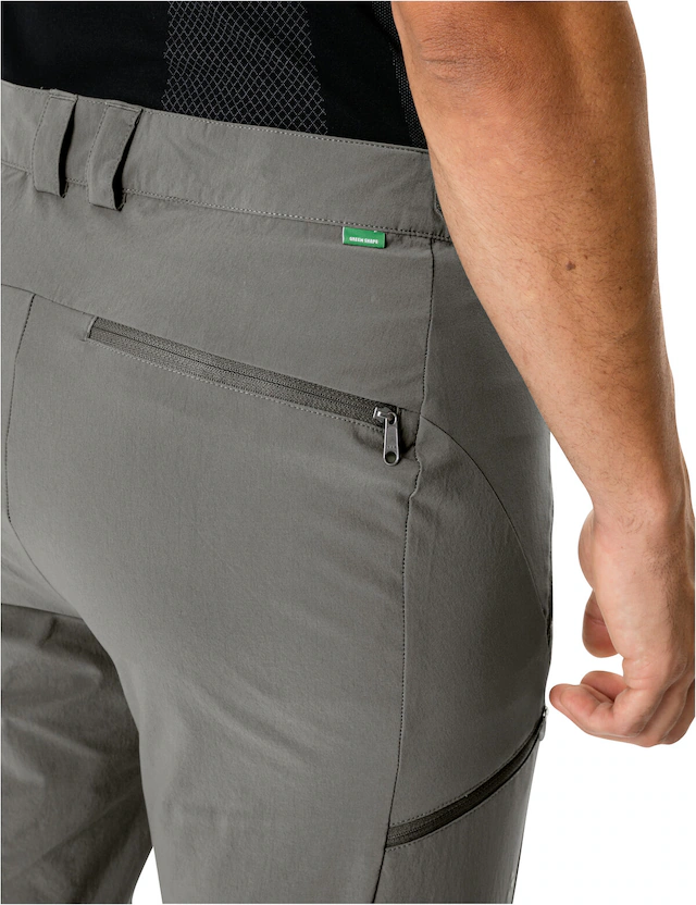 VAUDE Outdoorhose »Men's Farley Stretch T-Zip Pants III« mit Gesäßtasche und Eingrifftaschen, mit Reißverschluss-Applikationen