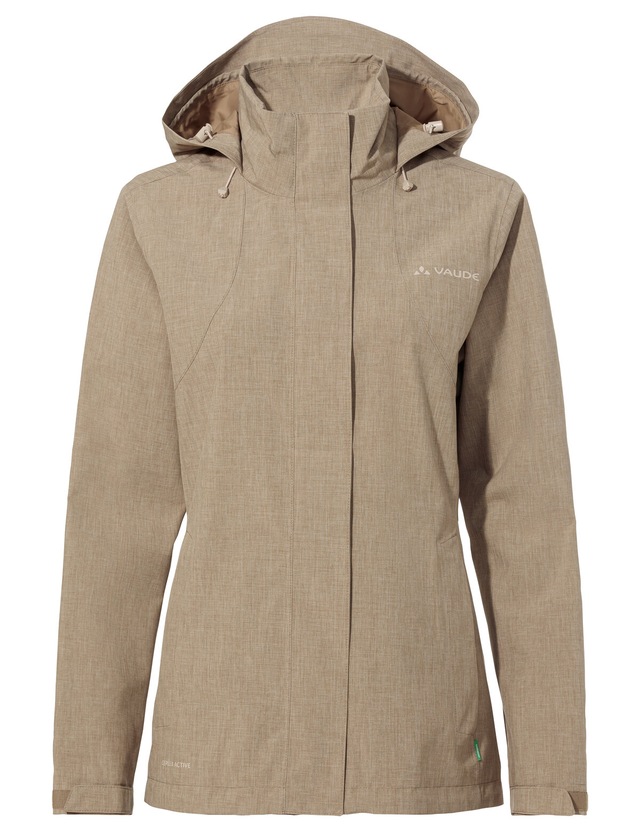 VAUDE Outdoorjacke »Women's Rosemoor Jacket II« mit Kapuze mit abnehmbarer Kapuze, wasserabweisend, windabweisend, atmungsaktiv