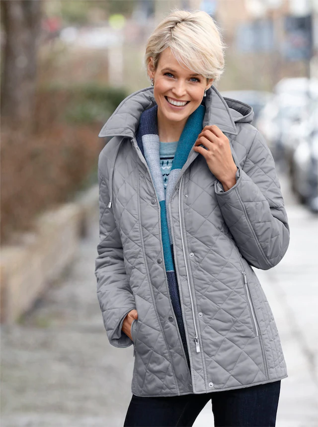 Casual Looks Winterjacke mit Kapuze
