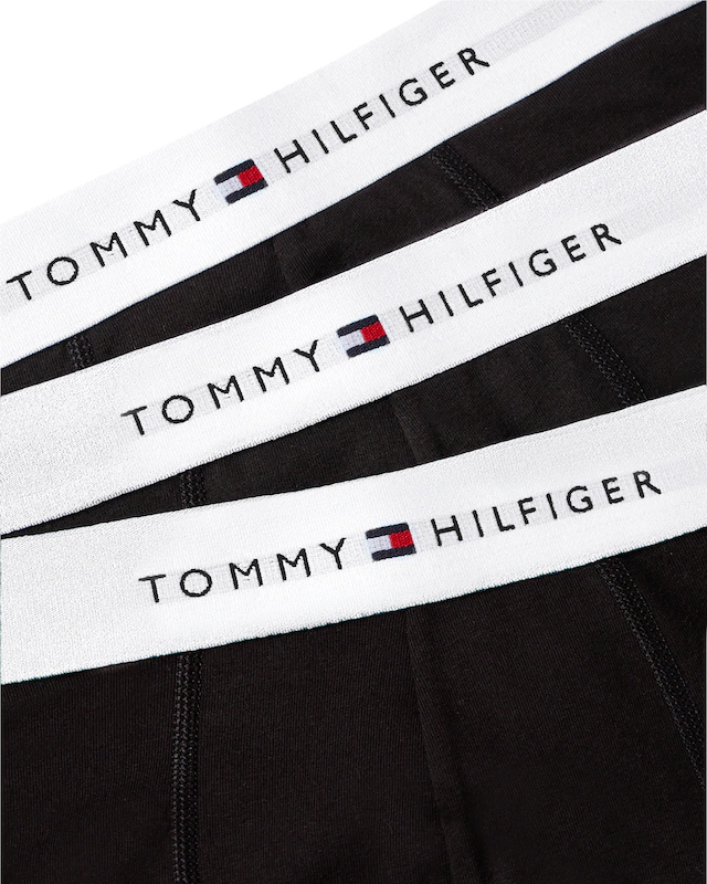 Tommy Hilfiger Underwear Boxershorts »3P BOXER BRIEF WB« Packung, 3er-Pack, 3 Stk. mit kontrastfarbenem Logobund