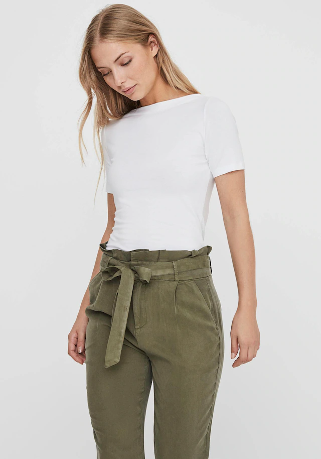 Vero Moda Kurzarmshirt »VMPANDA MODAL S/S TOP NOOS«