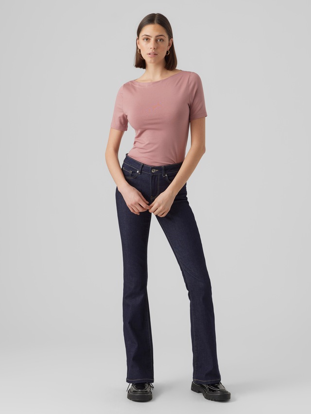 Vero Moda Kurzarmshirt »VMPANDA MODAL S/S TOP NOOS«
