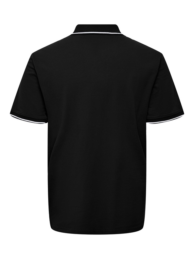 ONLY & SONS »ONSFLETCHER SLIM SS POLO NOOS« Baumwolle, normal geschnitten