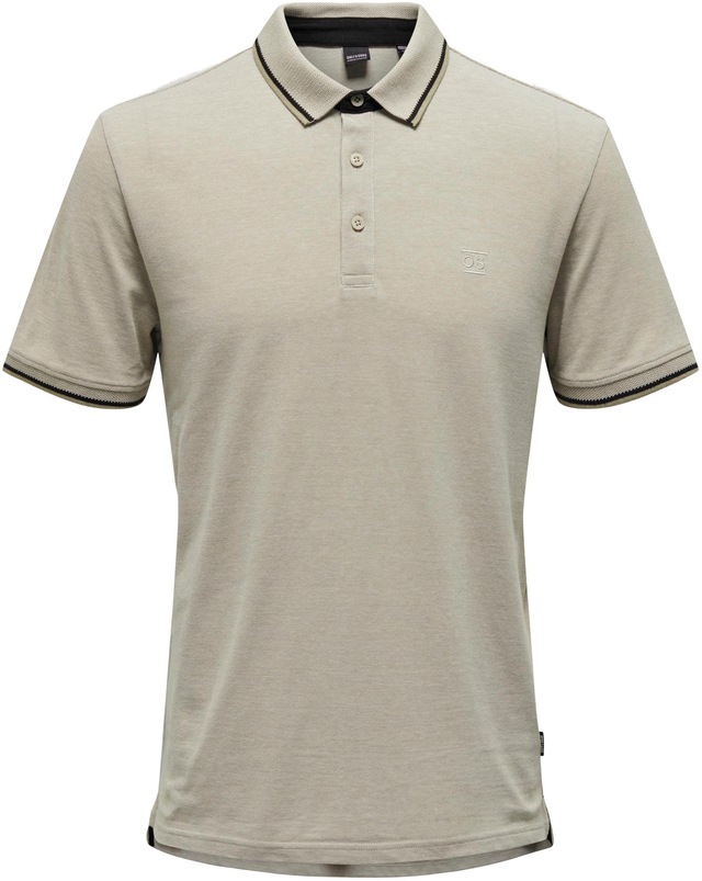 ONLY & SONS »ONSFLETCHER SLIM SS POLO NOOS« Baumwolle, normal geschnitten